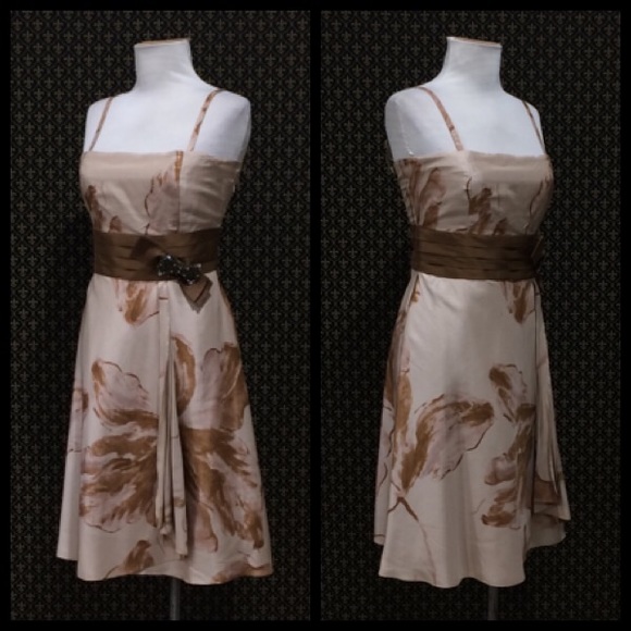 2004 Anthro "Watercolor Silk Dress" by Odille - Picture 4 of 11